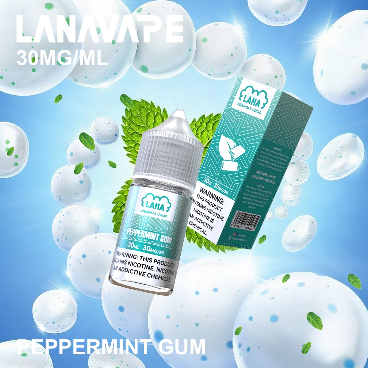 薄荷葉香口糖